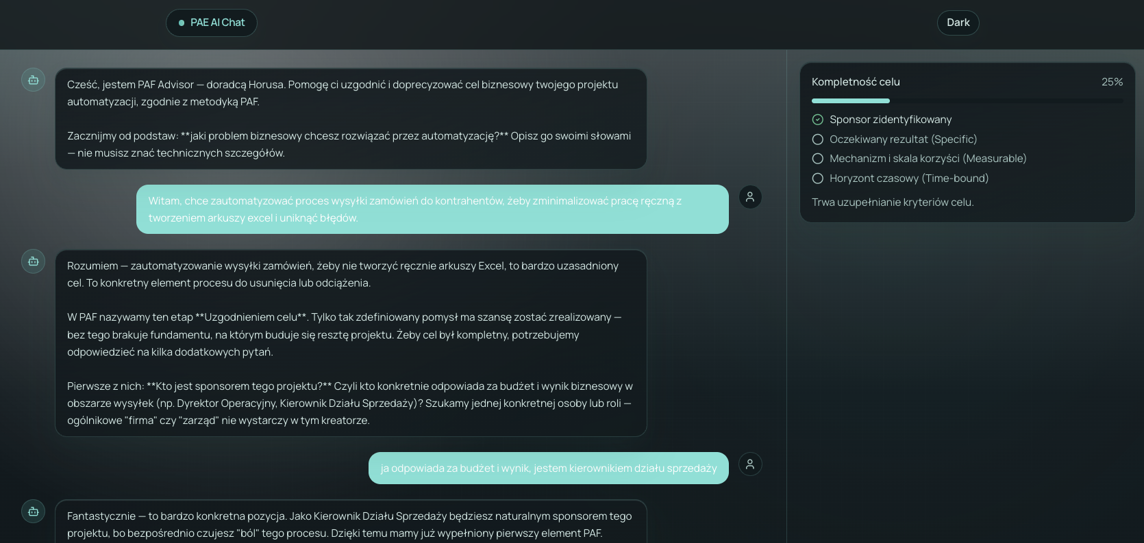 Chat screenshot